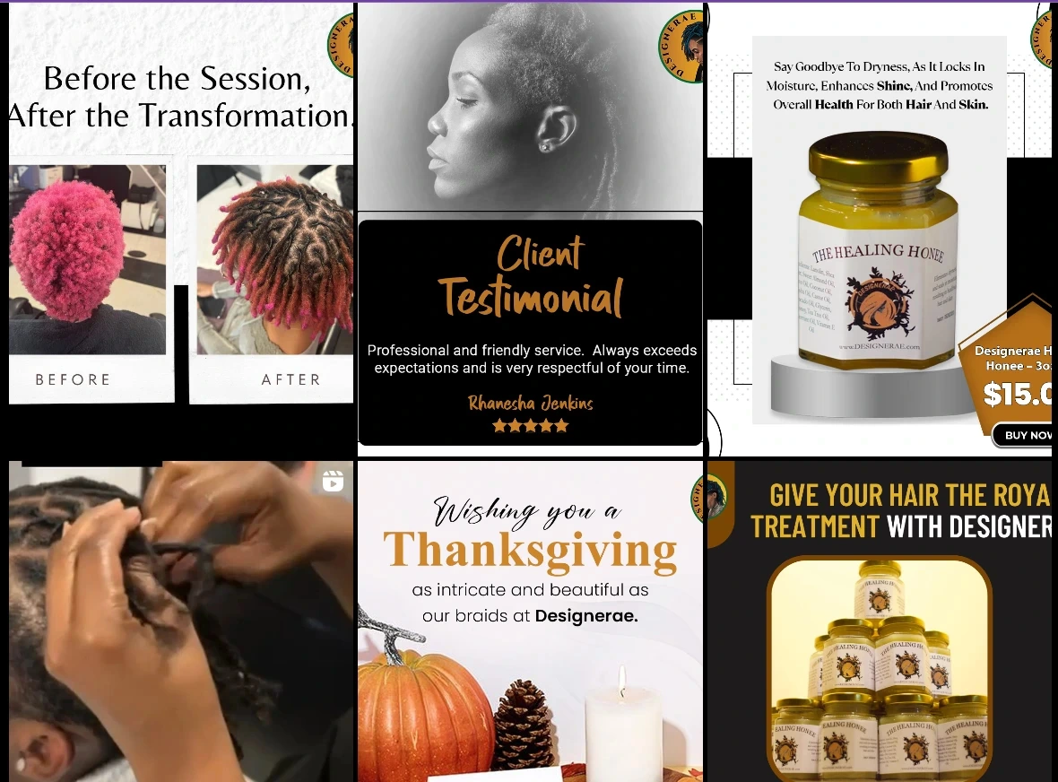 Social Media Growth for Designerae