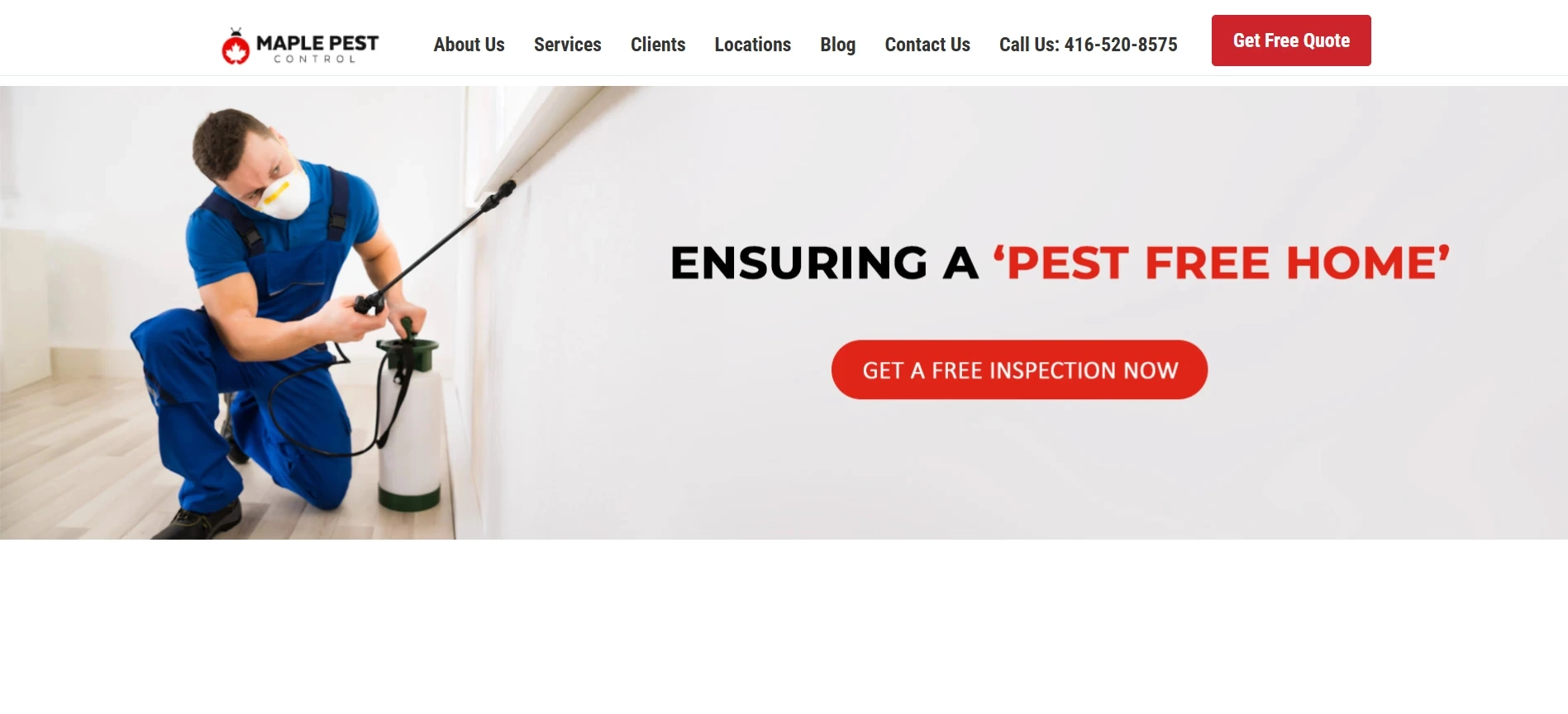 Multi-Location SEO Strategy for Maple Pest Control