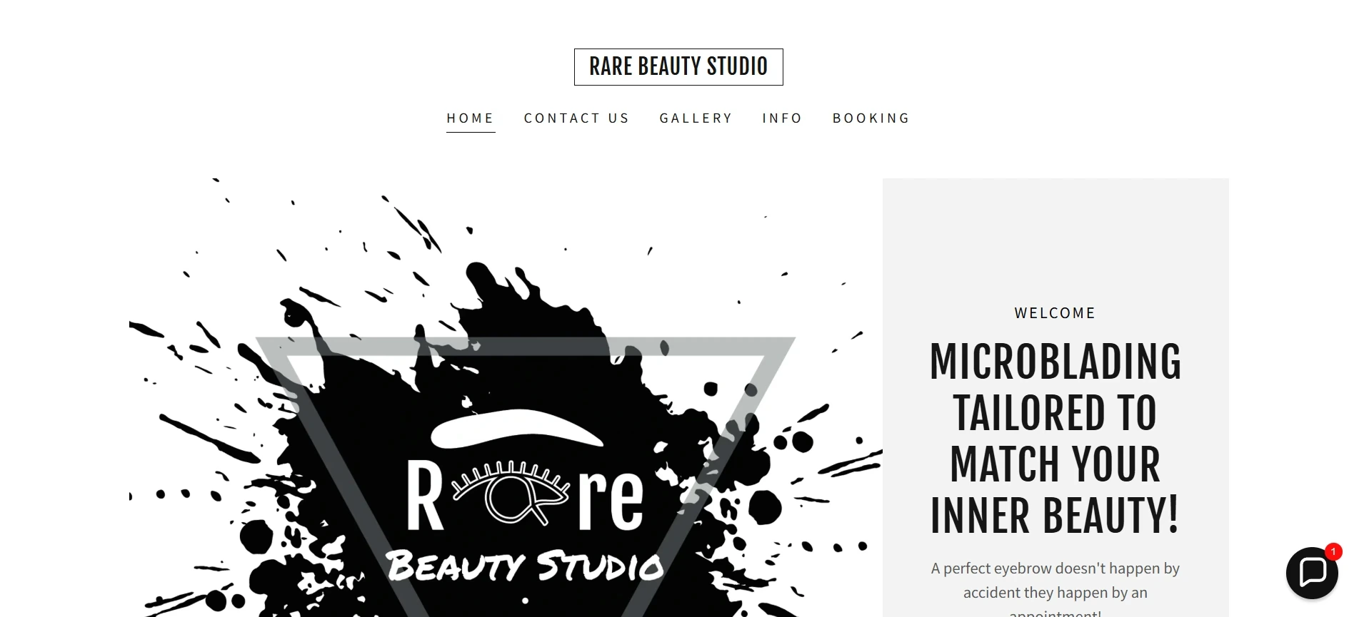 Local SEO for Rare Beauty Studio